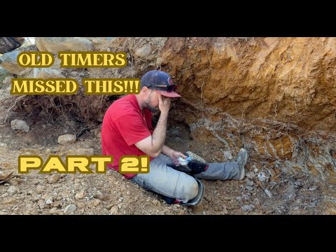 PART 2! Old Timers Missed this Spot LOADED with GOLD NUGGETS! - Metal Detecting in California