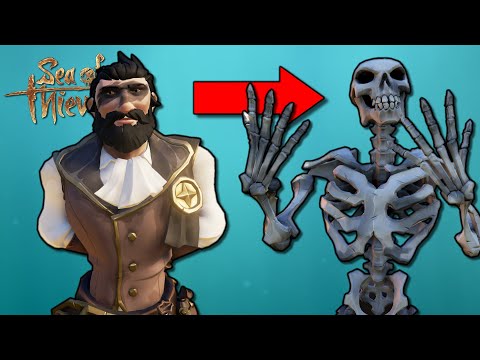 How I Became a SKELETON in Sea of Thieves