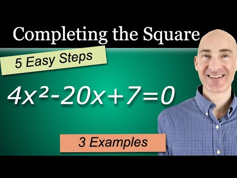 Completing the Square (5 Easy Steps!)