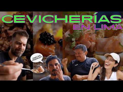 CEVICHERIAS YOU HAVE TO TRY THIS SUMMER. Luciano and Tejadita break the diet!