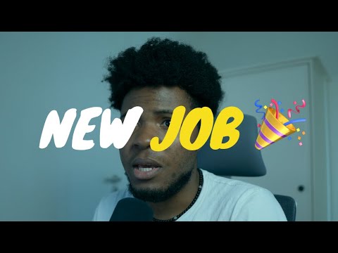 I got a new job I'm very excited about