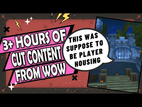 3+ Hours of Cut Content in WoW to Fall Asleep to