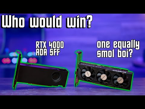 Is this STILL the Fastest SFF GPU??? - RTX 4060 Low-Profile Review