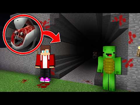 Found Longest Scary Bridge Worms Tunnel at Night in Minecraft!!