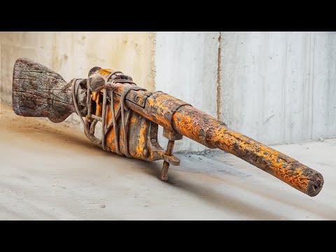 Old Rusty Rifle Restoration | Mosin Nagant