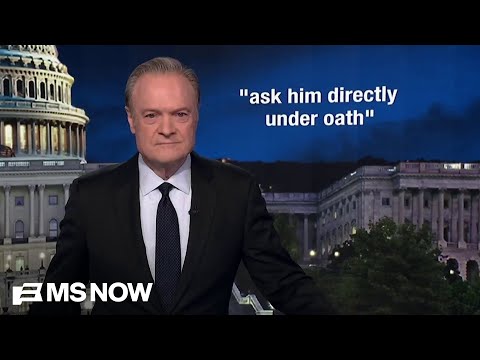 Lawrence: Hillary Clinton didn't know Epstein. Melania Trump did. When will Melania Trump testify?