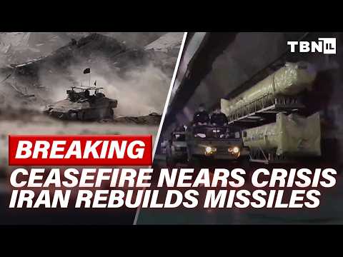 BREAKING: Iran REBUILDS Ballistic Missile Arsenal; New Hezbollah War Fears Rising | TBN Israel