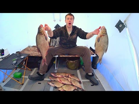 РЫБАЛКА МЕЧТЫ! ТРОФЕЙНЫЙ ЛЕЩ на тонкую леску. ПЕРВЫЙ ЛЕД 2021