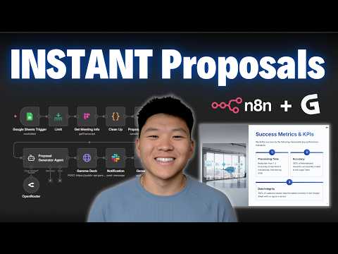 I Built an AI System That Automates My Proposals (n8n + Gamma)