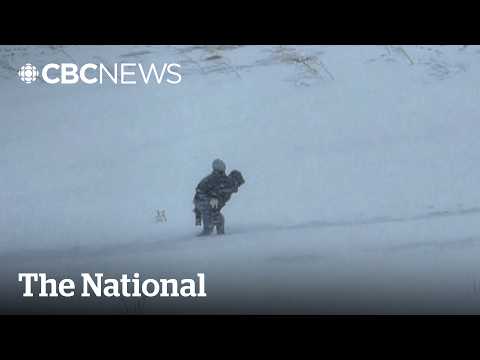 Snowstorm traps 300 drivers overnight on Alberta highway