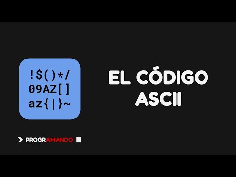 El código ASCII