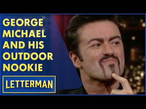 George Michael Explains His Outdoor Nookie Arrest | Letterman