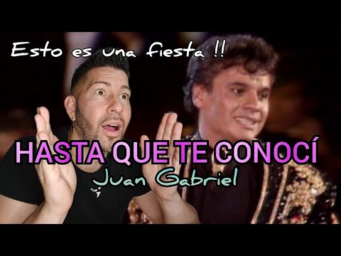 HASTA QUE TE CONOCÍ -JUAN GABRIEL (reacción/análisis) NO ME ESPERABA NADA DE ESTO!