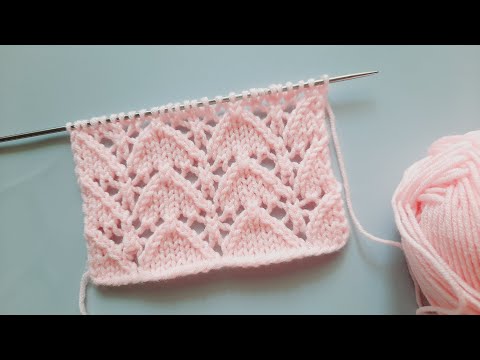 Красивый ажурный узор для летней кофты, джемпера, топа..