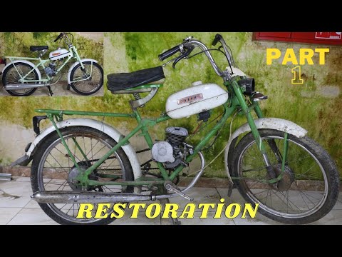 Old Motorcycle Restoration.- RIGA 13 Restoration. PART 1