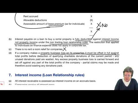 Corporation tax (part 2) - ACCA Taxation (FA 2022) TX-UK lectures
