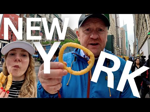 Street Food Challenge: Eating NEW YORK. Quite Literally...