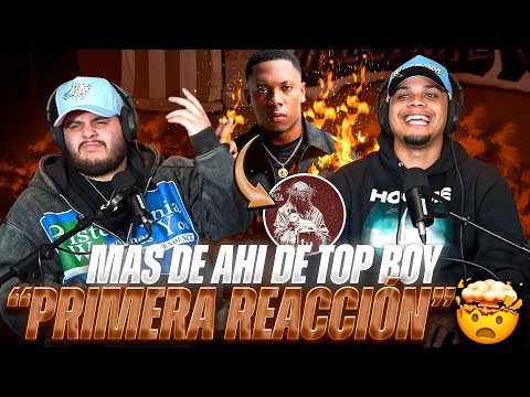 REACCIÓN a “MAS DE AHI” de TOP BOY!! UNA LOCURA DE CANCIÓN 🤯🔥