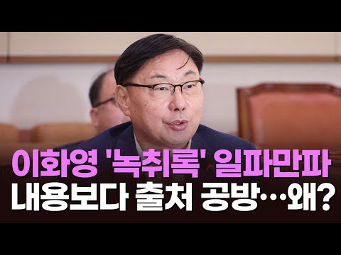 [뉴스현장] 이화영 녹취록 공개 후폭풍…'재판거래' 의혹도 재확산