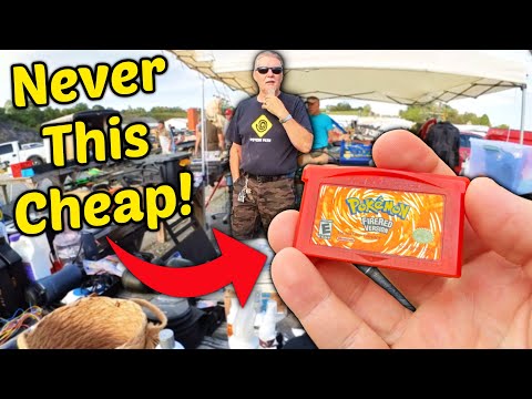 Nobody Cared About Video Games At This Country Flea Market!