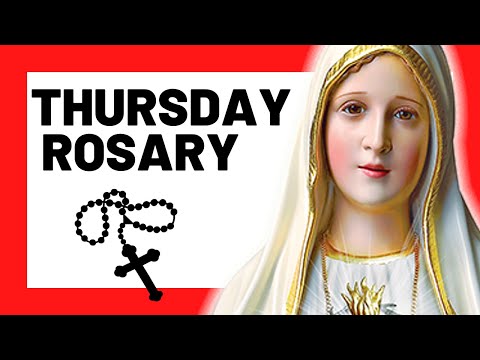 THE LUMINOUS MYSTERIES. TODAY HOLY ROSARY: THURSDAY - THE HOLY ROSARY THURSDAY