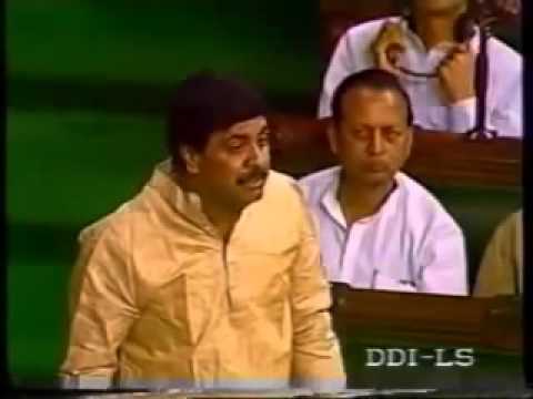 Rocking Speech by Pramod Mahajan In Lok Sabha 1997 | Hilarious !!!