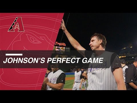 Bottom of the 9th of Randy Johnson's perfect game