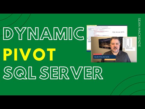 How to Pivot Your Data in T-SQL for SQL Server - Static and Dynamic Column Examples
