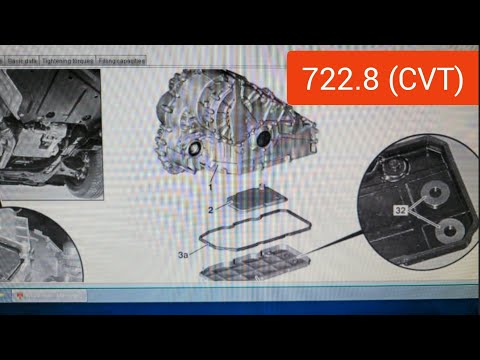 "Mercedes 722.8 CVT Transmission Service Oil & Filter Replacement W169 & W245 Step-by-Step Guide"