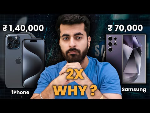 WHY IPHONE PRICE 2X SAMSUNG ? 😱