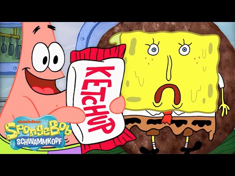 SpongeBob | 30 Minuten Krabbenburger aus den NEUEN Folgen 🍔 | SpongeBob Schwammkopf