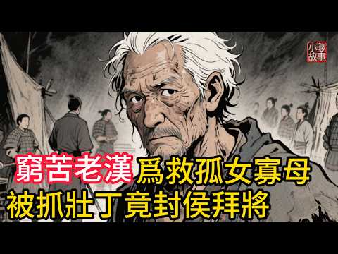 算命先生說老乞丐有大機！不僅能統帥三軍還能封侯拜相。老乞丐全當是荒唐戲言，自嘲將成「丐侯」！誰料國難臨頭老骥伏枥，志在千里，烈士暮年，壮心不已#民間故事 #睡前故事 #故事頻道 #感人故事 #講故事