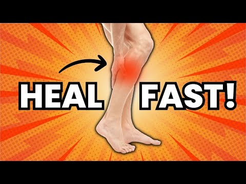 Do This One Thing Right & Your Calf Pain/Strain/Tear Will Heal Fast-See NEW Product at End of Video