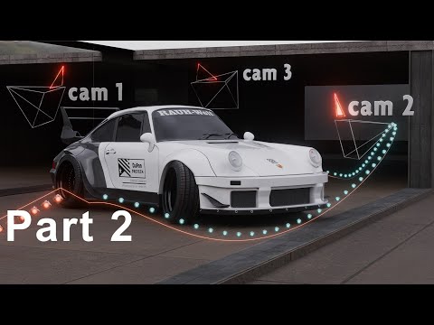 Blender Car Render Tutorial (Part 2) | Realistic Materials & Cinematic Animation