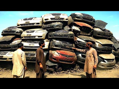 Amazing Pakistani Mechanic Skills - Repairing Badly Damaged Cars - @Mechanical-Hands