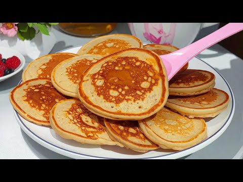 Only oat flakes and bananas! Lose 2 kg of bad fats! Healthy dessert! No flour, no sugar