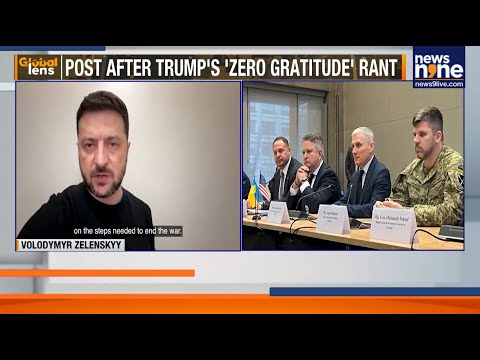 Trump Hits Out At Zelenskyy For ‘Zero Gratitude’ As Peace Plan Sparks Global Concern | News9