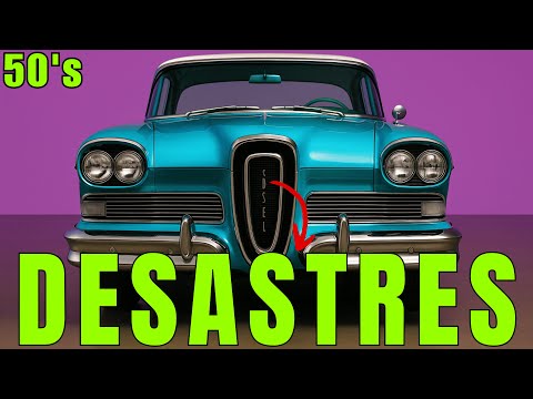 ¡Los Coches Más PROBLEMÁTICOS de los Años 50 (DESASTRES que Casi Arruinaron Sus Marcas)!