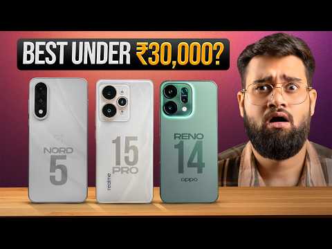 OPPO Reno 14 vs Realme 15 Pro vs OnePlus Nord 5 *Full Comparison*