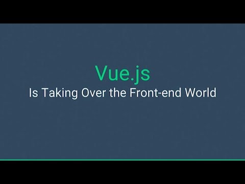 Why Vue.js is Taking Over the Front-end World - Gwendolyn Faraday