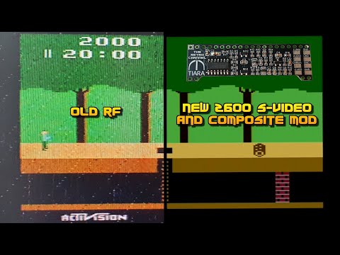 Atari 2600 stunning S-Video and composite upgrade - introducing the TIARA