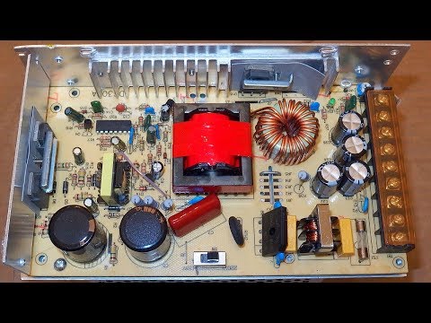 24V 10A 240W power supply - test, failure, teardown and fix