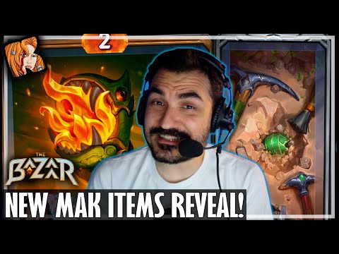 NEW MAK ITEMS COMING TO THE BAZAAR!