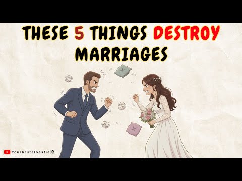 5 Mistakes That Destroy Marriages - Human Psychology
