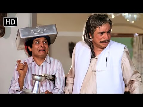 Asrani & Kader Khan Comedy Scene | Ultimate Bollywood Laughter Blast | Superhit Comedy Moments HD