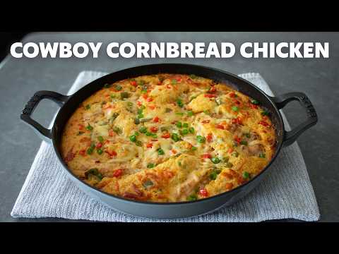 Cowboy Cornbread Chicken | Food Wishes