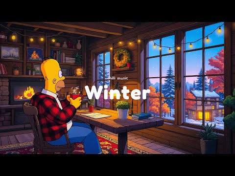 Warm Winter 🌨️ LoFi Hip Hop Mix | Soft Snow with Relaxing Ambience Preparing for Christmas
