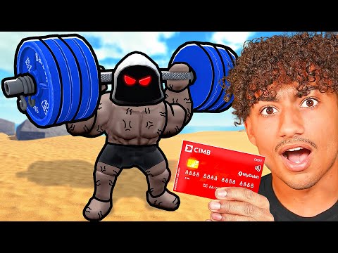 Spending $5,262,783 To Become The STRONGEST In Roblox Gym League!