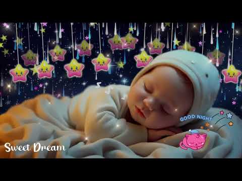Mozart Brahms Lullaby 🎵 Sleep Music for Babies 🌙 Overcome Insomnia in 3 Minutes