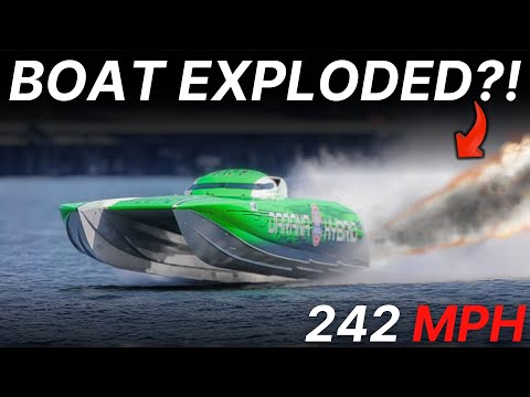The FASTEST Boat on Earth! The 242 MPH Darana Hybrid Run